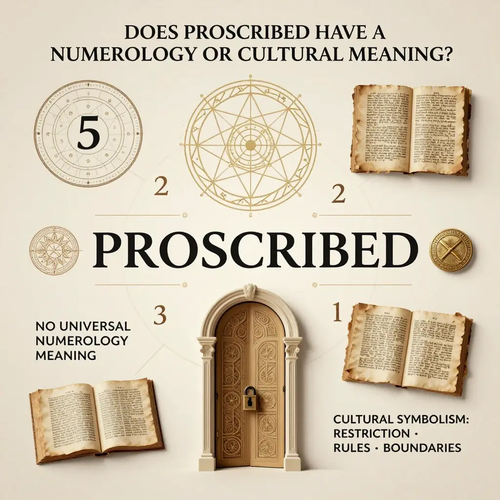 proscribed meaning