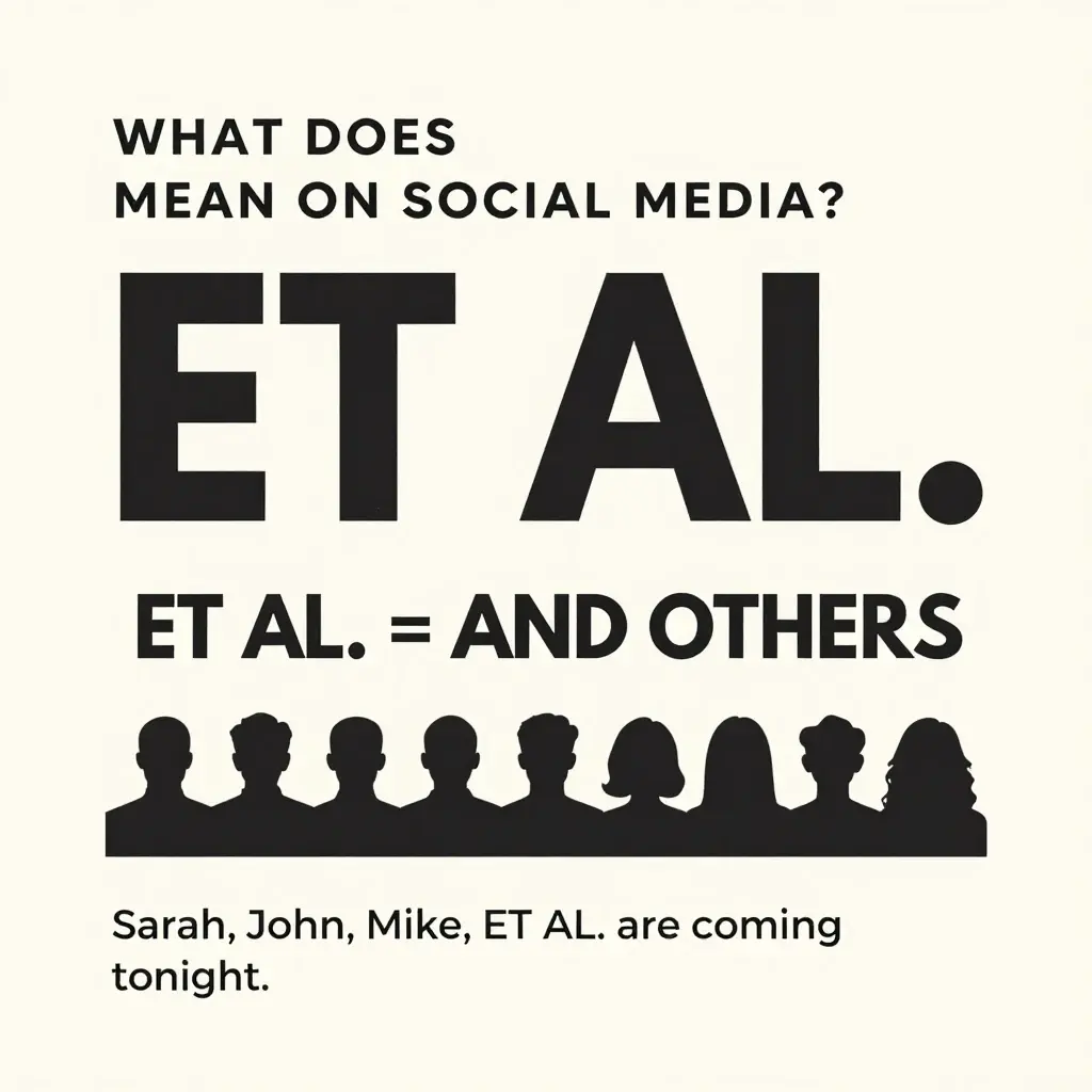 et al meaning
