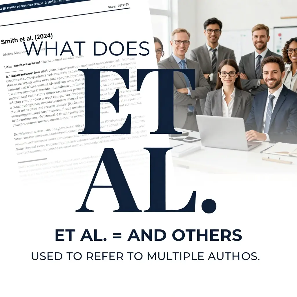 et al meaning