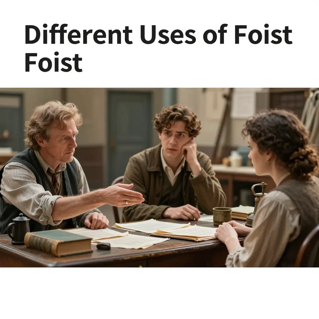 foist meaning