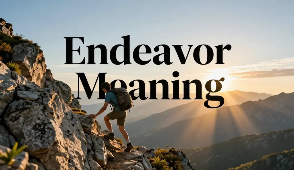 endeavor meaning