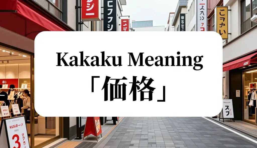 kakaku meaning