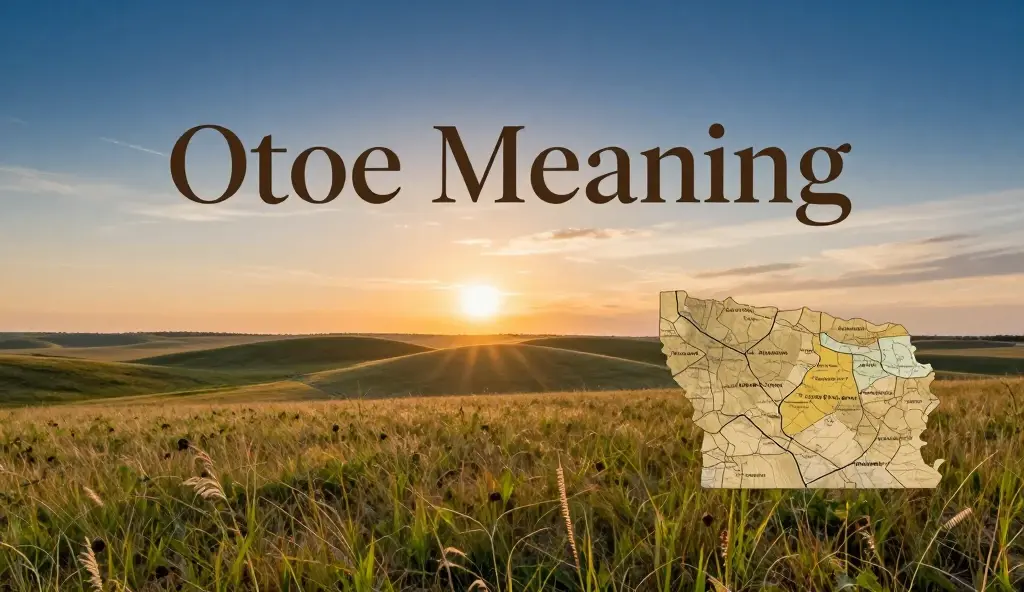 otoe meaning
