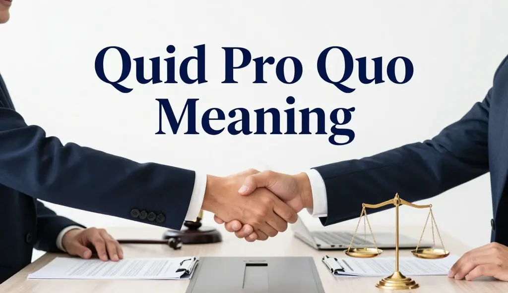 quid pro quo meaning