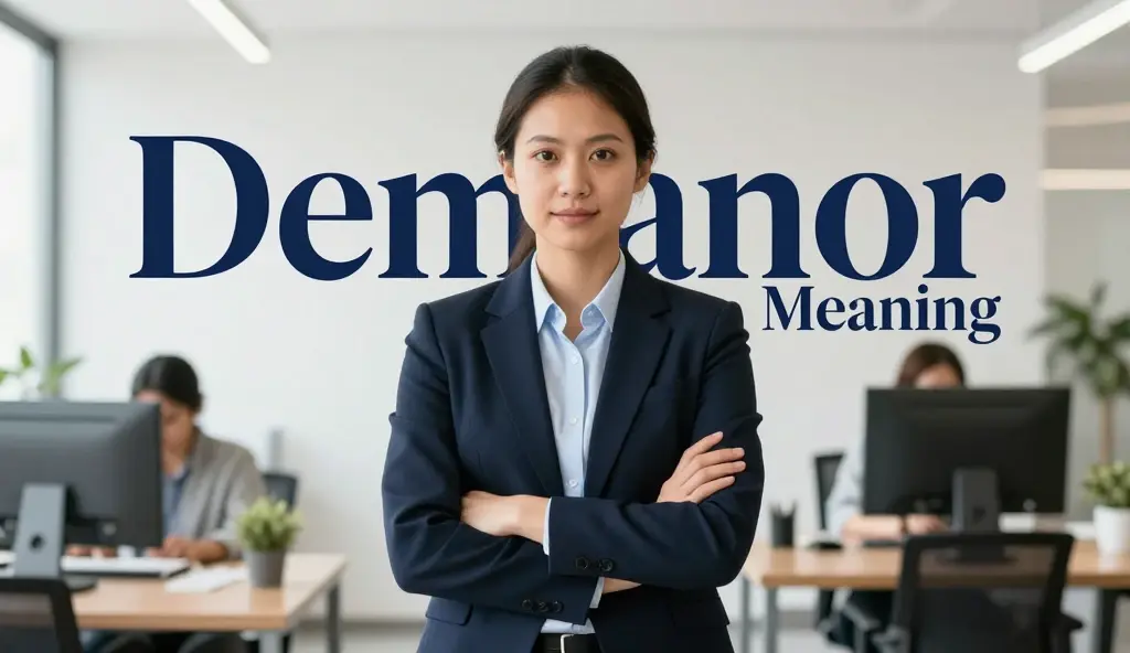 demeanor meaning