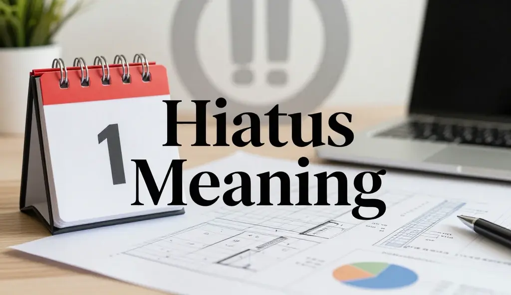 hiatus meaning