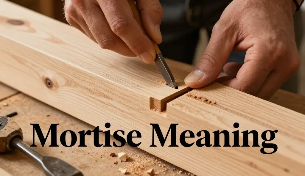 mortise meaning