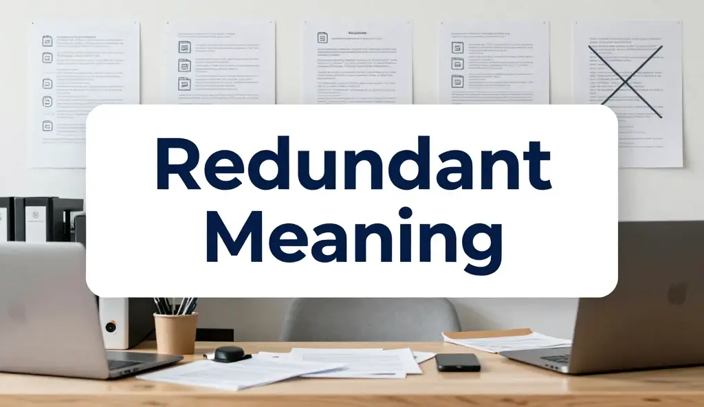 redundant meaning