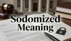 sodomized meaning