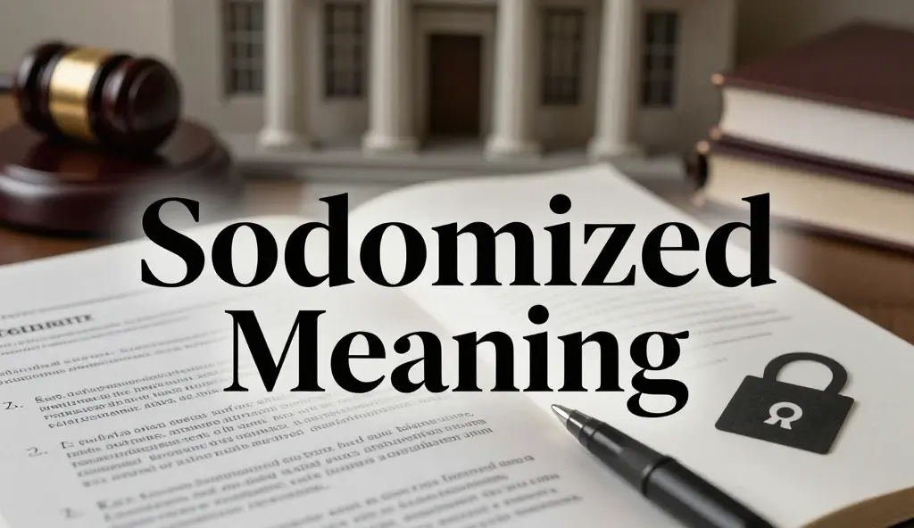 sodomized meaning