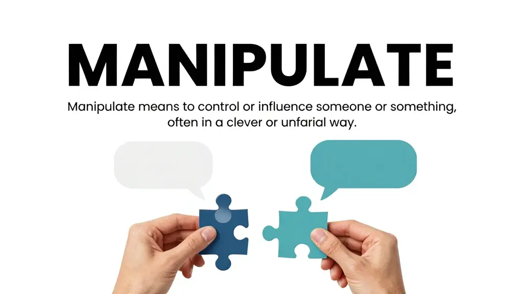 manipulate meaning