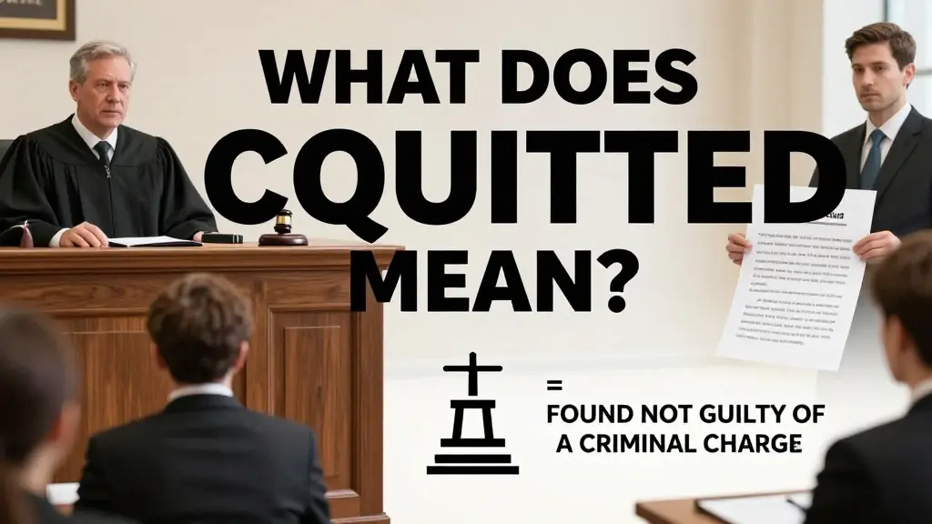acquitted meaning