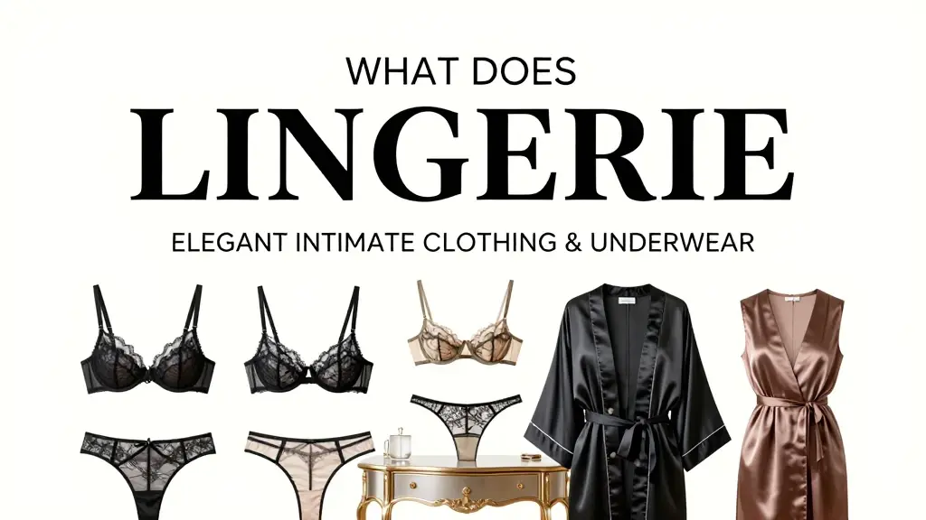 lingerie meaning
