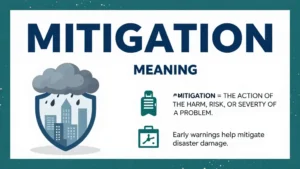 mitigation meaning