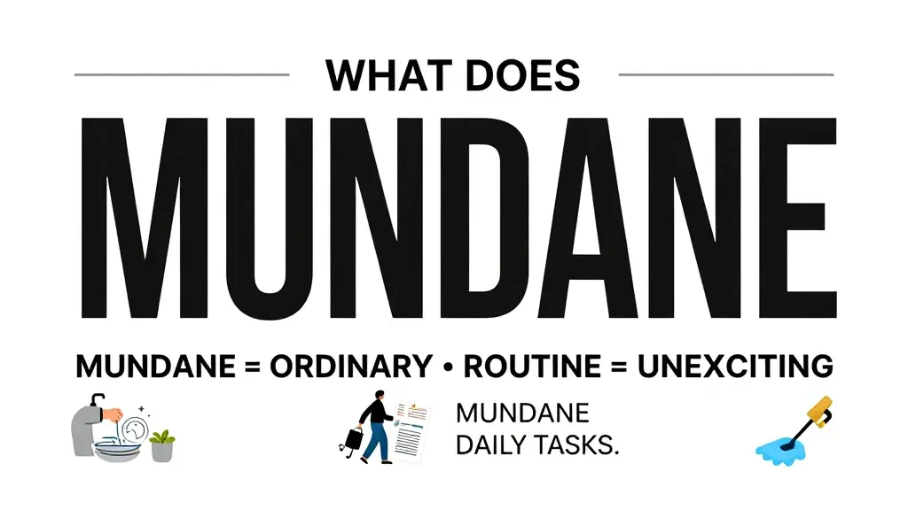 mundane meaning
