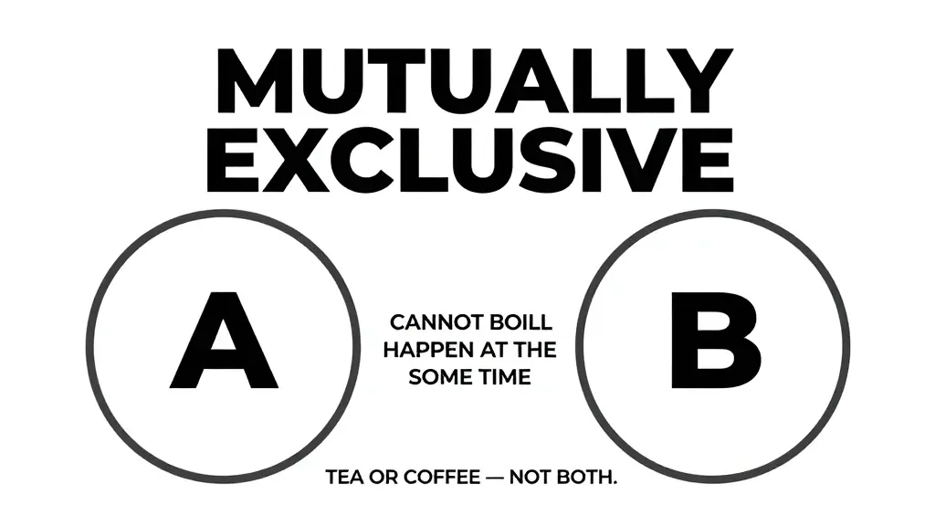 mutually exclusive meaning