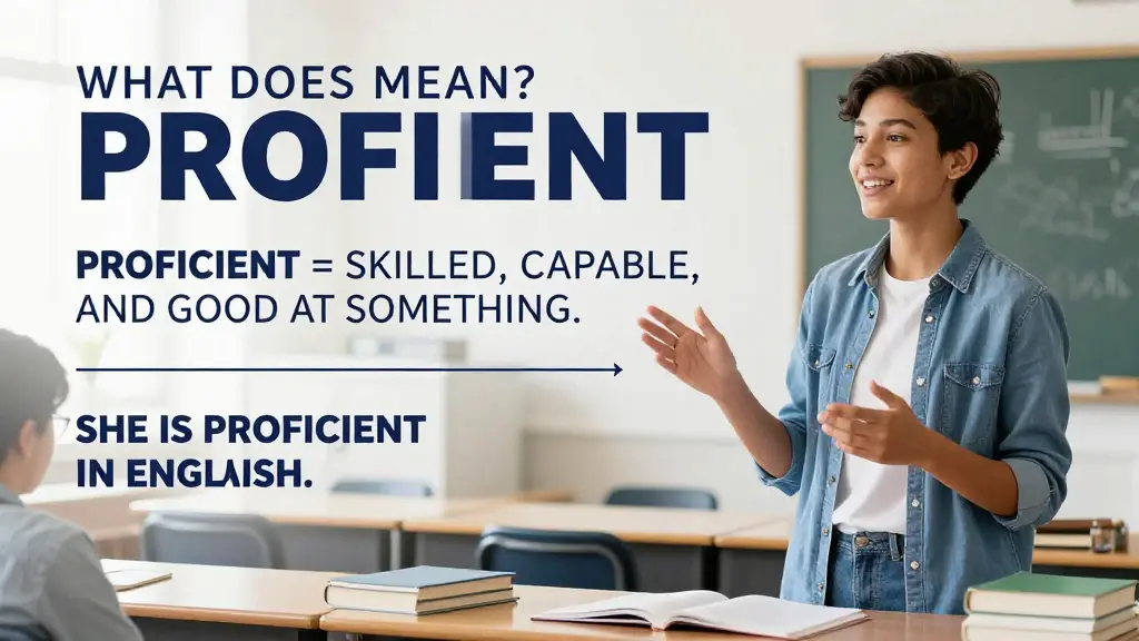 proficient meaning