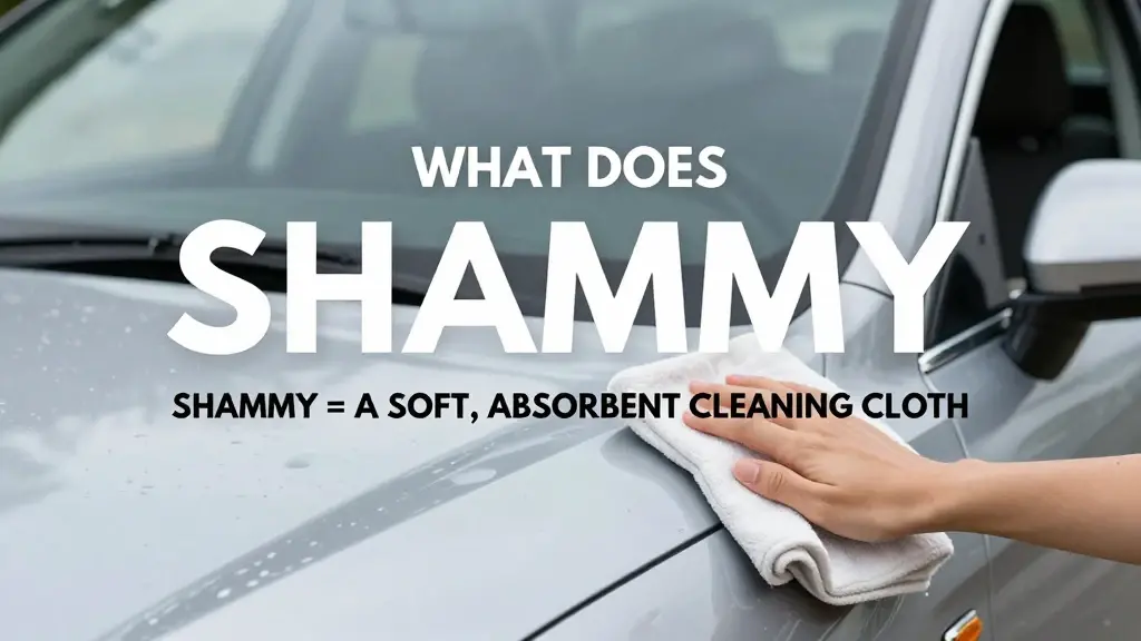 shammy meaning