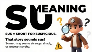 sus meaning