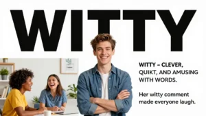 witty meaning