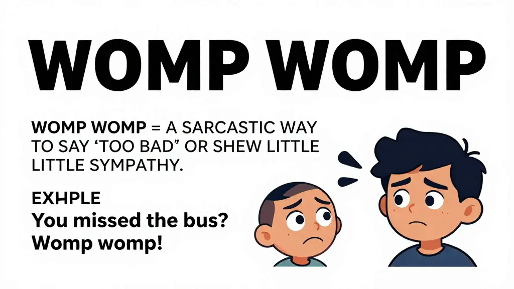 womp womp meaning